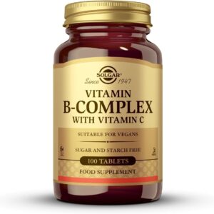 Solgar Vitamin B-Complex with Vitamin C 100 Tabs