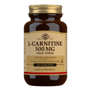 Solgar L-Carnitine 500mg, 30 Tablets