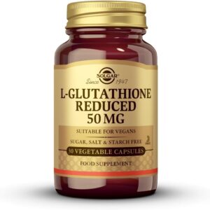 Solgar L-Glutathione Reduced 50mg 30 Veg Caps
