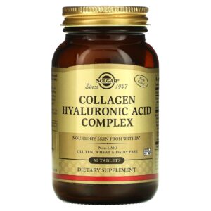 Solgar Collagen Hyaluronic Acid Complex, 30 Tablets