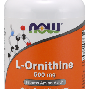 Now L-Ornithine 500mg, 50 capsules