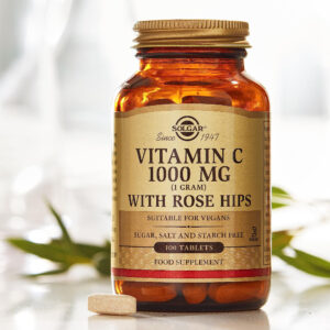 Solgar Vitamin C 1000 mg with Rose Hips 100 Tabs