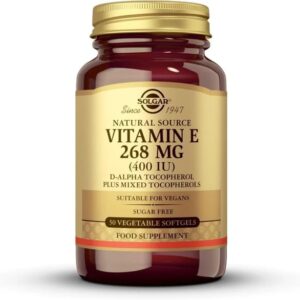 Solgar Vitamin E 268 mg (400 IU), 50 Softgels
