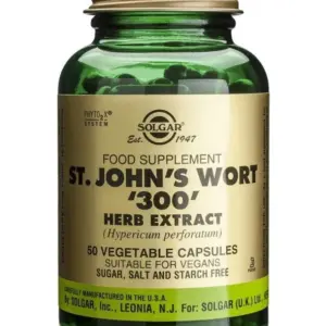 Solgar St John's Wort 300mg, 50 capsules