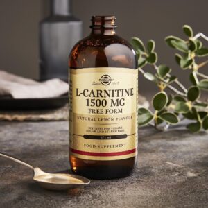Solgar L-Carnitine 1500 mg Liquid Lemon Flavour- 473 ml
