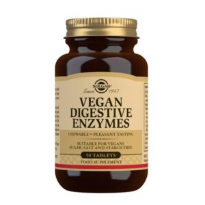 Solgar Vegan Digestive Enzymes, 50 tablets