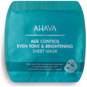 Ahava Age Control Even Tone Brightening Sheet Mask, 17g