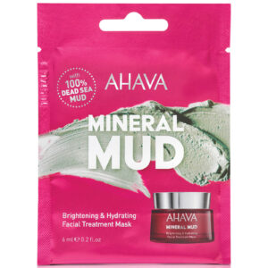 Ahava Mineral Mud Brightening & Hydrating Facial Mud Mask, 6ml