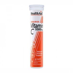 H/ Aid Vitamin C Orange, Efferv. Tabl, 20 x 1g