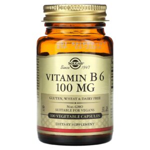 Solgar Vit. B6 100mg - Vegicaps 100mg