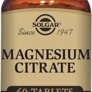 Solgar Magnesium Citrate, Tablets 60