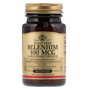 Solgar Selenium, 100mcg, 100, Tablets