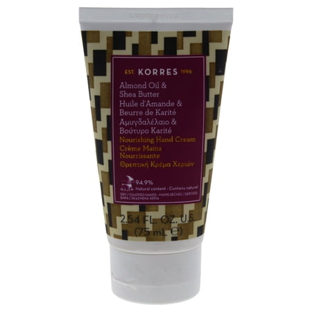 Korres Almond Oil Shea Butter Hand Cream, 75ml