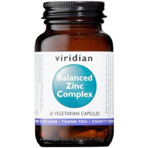 Viridian Balanced Zinc Complex, Vegicaps, 30