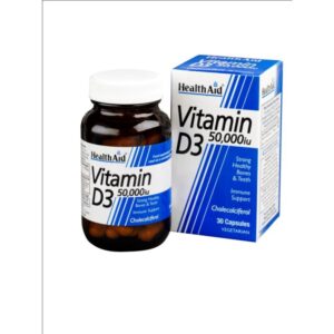 H/ Aid Vitamin D3, Capsules, 30 x 50.000iu