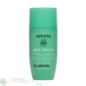 Apivita Bee Fresh 24h Deodorant Microbiome Respect, 50ml