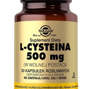 SOLGAR L-Cysteine 500mg