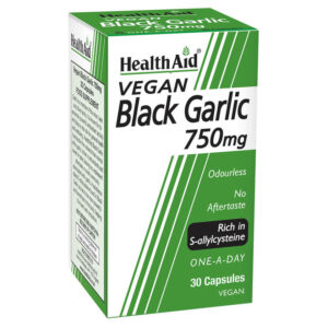 H/ Aid Black Garlic, 750mg, 30, Caps