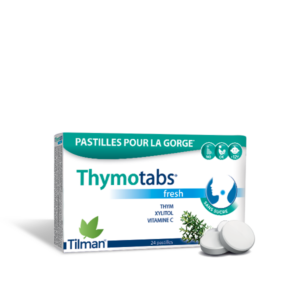 TILMAN Thymotabs plus thym xylitol vit.c past.24