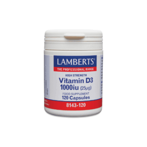Lamberts Vitamin D3 caps 120 x 1000iu