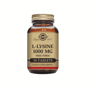 SOLGAR LYSINE 1000MG 50S