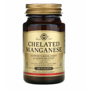 SOLGAR CHELATED MANGANESE