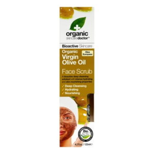 Dr. Organic Organic Virgin Olive Oil Face Scrub, 125ml