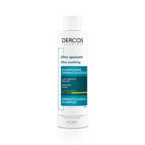 Vichy Dercos Ultra Soothing Shampoo for Dry Hair, 200ml