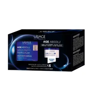 Uriage AGE ABSOLU Special Offer Redensifying Rosy Cream 50ml + AGE ABSOLU Redensifying Sleeping Mask, 15ml
