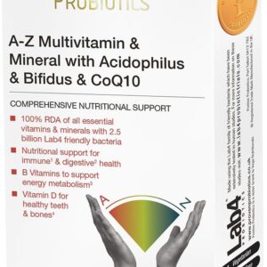 Proven Probiotics A - Z Multivitamin + Mineral W/ Acidophilus + Bifidus + Co Q10