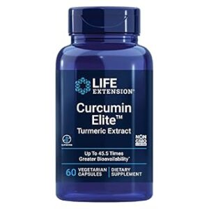 Life Extension Curcumin Elite Turmeric Extract, 60 Veg Caps