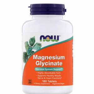Now Magnesium 200mg Glycinate 180 tablets