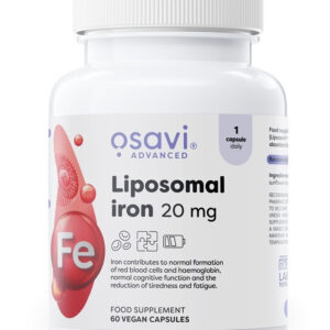 OSAVI LIPOSOMAL IRON 20MG 60 CAPS