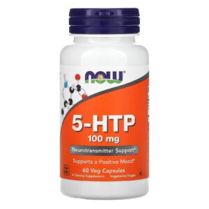 Now 5-Htp 100mg 60Vegicaps