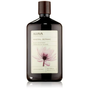 Ahava Mineral Botanic Cream Wash with Lotus Flower & Chestnut, 500ml