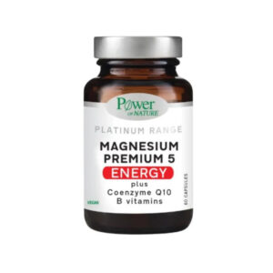 Power Of Nature Platinum Range Magnesium Premium 5 Energy 0 60Capsules