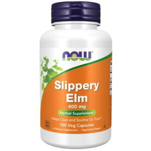 Now Slippery Elm Herbal 400mg 100 Caps