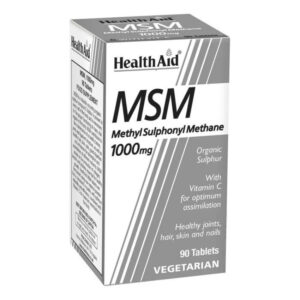 Health Aid MSM 1000mg, 90 capsules