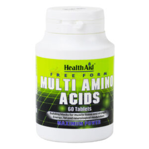Health Aid Free Form Multi Amino Acids, 60 tablets