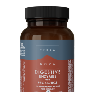 Terranova Digestive Enzymes with Probiotics 50 Veg Caps