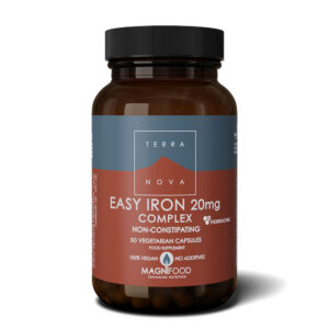 Terranova Easy Iron 20mg Complex 50 Veg Caps