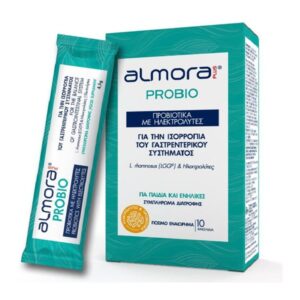 Almora Plus Probio Probiotics + Electrolytes, 10 sachets