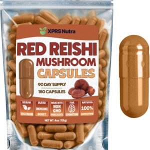 Ygia Red Reisi Mushroom, 60 capsules