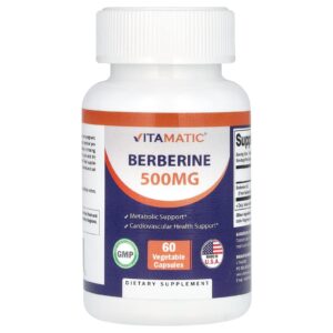 Naturmil Berberine 500mg, 60 tablets