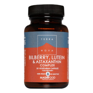 Terranova Bilberry , Lutein & Astaxanthin Complex, 0, 50, Vegicaps