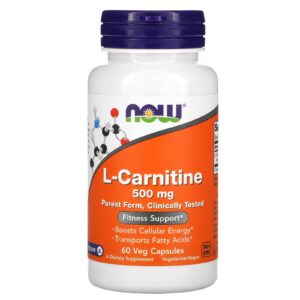 NOW L-CARNITINE 500MG 60 CAPS