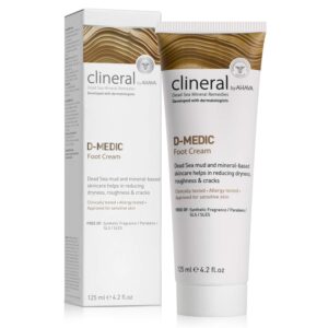 Ahava Clineral D-MEDIC Foot Cream,125 ml