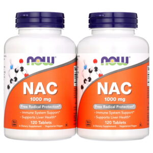 Now NAC 1000mg, 120 tablets