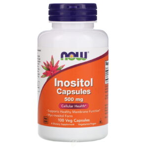 Now Inositol 500mg 100 Caps