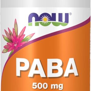 Now PABA 500mg 100 Caps
